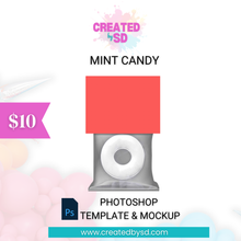 Load image into Gallery viewer, Mint Candy Template &amp; Mockup
