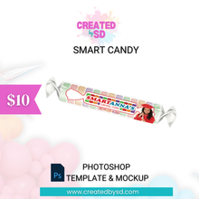 Load image into Gallery viewer, Smart Candy Template &amp; Mockup
