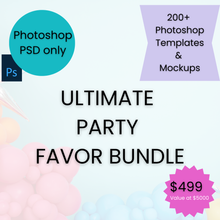 Load image into Gallery viewer, PSS PLR Ultimate Party Favor Bundle- Photoshop
