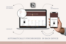 Load image into Gallery viewer, DIY travel planner and itinerary organizer
