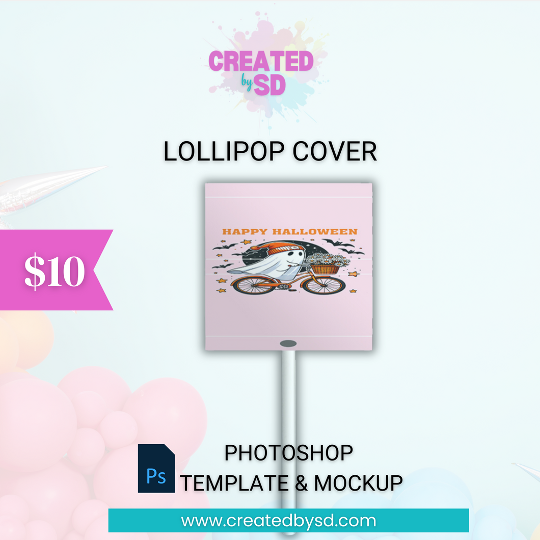 LOLLIPOP COVER TEMPLATE & MOCKUP