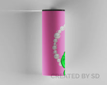 Load and play video in Gallery viewer, alpha kappa alpha aka sublimation 20oz tumbler wrap for sisterhood
